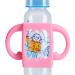 Eastuy bottle handle made of silicone handles for baby bottles safe baby bottles handle baby feeding handle with a wide neck simple handle for the baby shower pink