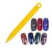 Chseo 8-Piece Nail Magnet Stick Set - 3D Cat Eye Nail Polish Art Tool for Stunning Manicure Effects - Buy Online on GoSupps.com