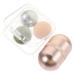 Balacoo 2 Sets Volcanic Stone Ball Beauty Massage Roller | Jade Face Massager & Eye Roller for Tightening & Relaxation - International Shipping Available - Buy Online on GoSupps.com