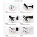 Chrome Nail Powder Set - Metallic Mirror Effect Holographic Iridescent Nail Pigment Glitter Art Decoration - 6 Jars Aurora Shell Chrome Powder - Buy Online on GoSupps.com