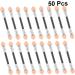 Healeved 50pcs Brush Eyeshadow Eye Makeup Make up for Face Eyeshadow Brush Kit 8x1cm Pink - Buy Online on GoSupps.com