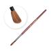 Alexnailart Kolinsky Sable Nail Brush Acrylic Brush for Acrylic Powder Nail Art Pen with Red Wooden Handle Manicure Design 6# Size 6