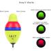 Kangdun 3 Pcs Color Change LED Lighted Bobbers for Night Fishing - Green Red Alarm Floats - 50g Foam Floats - Day & Night Use - Buy Online on GoSupps.com