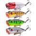 Aorace Fishing Lures Kit - 20pcs Mixed Minnow Popper Crank Baits for Saltwater Freshwater Trout Bass Salmon Fishing - Buy Online on GoSupps.com