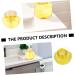 Fomiyes 6-Piece Flower Bubble Bottle Set | Travel Foam Pumping Pots for Home & Garden - Buy Online on GoSupps.com