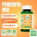 Apollo Ayurveda Vitamin D3 10000 IU & Vitamin K2 100 mcg with Vitamin C - 120 Capsules - Heart & Bone Support Capsule Supplemet - Non-GMO & Gluten Free Made in USA - Buy Online on GoSupps.com