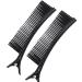 2Pcs Black Hair Styling Clips - Salon Sectioning Hairpins for Hairdressing - Buy Online on GoSupps.com