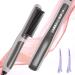 Hair Straightener Brush Hair Straightener Comb Straightening Brush for Women Straightening Comb for All Hair Types with Heating Teeth 20s Fast Heating & with 5 Temps - Gifts for Women