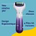 Scholl Velvet Smooth Electric Foot Grater with Diamond Crystals - Pink | Achieve Soft Beautiful Feet | International Shipping Available - Buy Online on GoSupps.com