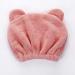 2 Pieces Absorbent Quick Drying Turban Kids Hair Turban Towel Quick Dry Hair Turban Blue and Pink Super Absorbent Rapid Drying Hair Towel Wrap - Buy Online on GoSupps.com