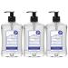 A LA MAISON French Liquid Hand Soap Hypoallergenic Unscented - Natural Hand Wash Made with Essential Oils - Biodegradable Plant-Based Vegan Cruelty-Free Alcohol & Paraben Free (16.9 oz 3 Pack)