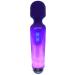 NARLO Upgraded Powerful Vibrate Wand Massager with 5 Powerful Vibration Patterns & 10 Speeds, Waterproof, Handheld, Back Body Massage, Sports Recovery&Muscle Aches (Luminous Purple)