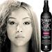 Straight Silk Spray with Moroccan Argan Oil | Hair Straightening Protector & Detangler | Alcohol-Free | Heat Protectant up to 450 F | Flat-Iron | Blow-Dry | Unscented | Hair Spray | MADE IN USA (6oz) 6 Fl Oz (Pack of 1)