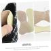 FRCOLOR Shoe Heel Cushion Pads - 12 Pcs Heel Inserts for Loose Shoes - Comfort and Support for Women - Light Yellow 8.7x4.2CM - Buy Online on GoSupps.com
