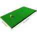 RELILAC Tri-Turf Golf Hitting Mat with Tees | 3-in-1 Foldable Grass Mat for Practice | Indoor/Outdoor Backyard Training | Single-Turf (12x24) - Buy Online on GoSupps.com