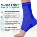 Modvel Compression Ankle Brace Socks for Men & Women - Support for Sprains Tendonitis & Arthritis - Ideal for Sports & Running - Size Small Blue - Buy Online on GoSupps.com