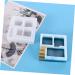 NUOBESTY 2pcs Box Flower Pot Mold Silicone Molds Resin Molds Holder Molds Simple Diy Mold Epoxy Storage Box Whitex2pcs 10.6X10.6X3.3CMx2pcs - Buy Online on GoSupps.com