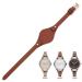 Genuine Leather Watch Strap with 8mm Spring Bar Replacement for Fossil ES3148 ES4119 ES4176 ES3262 ES3077 (Brown-2)