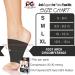 Physix Gear Foot Bandage - Instant Pain Relief for Flat Foot Heel Spur & Plantar Fasciitis | Supportive XL Arch Inserts | Comfortable Compression | 1 Pair - Buy Online on GoSupps.com