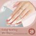 Modelones Polygel Nail Set - 6 Color Nude Clear Pink | Quick Extension & Nail Art Kit for Starters - 15ml - Buy Online on GoSupps.com