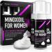 5% Minoxidil Foam for Women Hair Growth Treatment - (3 Month Supply) by FolliGuard - Foam Hair Regrowth Treatment for Women with Added Biotin  DHT Blockers  Vitamins and Herbs (60ml each)