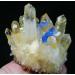Natural Crystal Rough Yellow/Blue Quartz Crystal Cluster Specimen - Buy Online on GoSupps.com