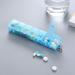 2Pcs Portable Pill Organiser - 7 Day Travel Tablet Box for Medication, Vitamins & Supplements (Pink and Blue) - Buy Online on GoSupps.com