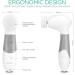 VOYOR Facial Cleansing Brush Set - Waterproof Spin Face & Body Brush for Deep Skin Cleansing, Exfoliation, Blackhead Removal - FB100 - Buy Online on GoSupps.com