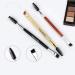 Double Ended Wood Handle Eyebrow Brush & Comb - Professional Makeup Tool for Perfect Eyebrows | International Shipping Available - Buy Online on GoSupps.com