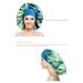 Silk Satin Bonnet for Women | Wide Band Hair Bonnet for Curly & Long Hair | Jumbo Bonnet for Sleeping (Large Green) - Buy Online on GoSupps.com