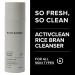 Blind Barber activClean Rice Bran Cleanser - Hydrating Daily Face Cleanser for Men | Foaming Facial Cleanser with Rice Bran Extract & Oleic Acid (5oz/150ml) - Shop Internationally - Buy Online on GoSupps.com