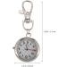 TEHAUX Nurse Pocket Watch | Doctor Brooch Fob Watch Quartz Keychain | Medical Paramedic Clip Watch (Silver) - Buy Online on GoSupps.com