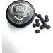 SSR 100 x D-Type Rubber Steel Balls 6g - Heavy Training & Defense Ammo for Paintball Pistols | 68 Caliber, Black - Buy Online on GoSupps.com