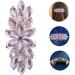 minkissy Rhinestone Spring Hair Accessories Wedding Rhinestone Hair Clip Bridal Flower Barrette Bridal Floral Flower Decorations Hairpins for Girls Bridesmaid Alloy Hair up - Buy Online on GoSupps.com