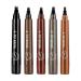 Lightsbetter Waterproof Brow Pen Lightbetter Eyebrow Magical Waterproof Brow Pen Lightsbetter Natural Eyebrow Pen Lightsbetter Microblading Eyebrow Pencil (5pcs)