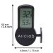 Buy Aiicioo Aquarium Thermo-Hygrometer | Digital Thermometer & Hygrometer for Terrariums & Greenhouses | Battery-Operated Reptile Nurse - 1-Pack - Buy Online on GoSupps.com