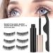 Buy Sonew Magnetic Eyelashes & Eyelash Makeup Set - 3 Pairs with Magnetic Eyeliner & Tweezers for Stunning Looks | International Shipping Available - Buy Online on GoSupps.com