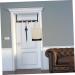 GRIRIW Cloth Hooks Towel Multi-Functional The Punch Clothing Punch- for Door Organizer Over Back Hanging Rear 50X8cm Black - Buy Online on GoSupps.com