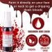 Go Ho 1oz Fake Blood Spray for Halloween Costume Makeup | Washable Eye Blood Drops, Blood Splatter for Clothes | Zombie, Vampire, Monster Cosplay - Buy Online on GoSupps.com