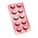 UAMOU Mink Eyelashes 10/50/100 Boxes Wispy 3D Mink Lashes Makeup Natural Long Volume False Eyelashes Bulk Faux Cils Custom Cheerfully (Color : 5 Pairs X06CS Size : 10 Boxes)