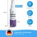 Relaxing Lavender Pillow Spray | Deep Sleep Spray with Essential Oils | 100ml Lavenlove - Aroma for Restful Sleep - Buy Online on GoSupps.com