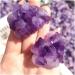 30-40mm Hot Natural Amethyst Clusters Amethyst Flower Stones and Crystals Gifts 1 pc Room Decoration ERTEYIN - Buy Online on GoSupps.com