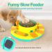 TENGDEE Interactive Dog Puzzle Toy for Training and Feeding - Treat Dispenser for Small to Large Dogs | Slow Feeder for Improved Digestion - Buy Online on GoSupps.com