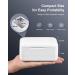 CO-Z Denture Cleaner 200ml - Compact Ultrasonic Retainer Cleaner with U-VC Light | 2 Timer Settings for Dental, Jewelry, Razor - Professional Grade - Buy Online on GoSupps.com