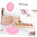 DOITOOL Cleaning Pad Silicone Cleaning Brush Doll Cake Pan Silicone Scrubbers Makeup Brush Cleaning Scrubber Makeup Brush Scrubber Washers Makeup Egg Cosmetic Pink Silica Gel 14.5x11cm Pink - Buy Online on GoSupps.com