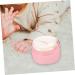 GAFOKI 4pcs Baby Powder Puff Travel Dispenser - Pink Loose Powder Puff Container for After-Bath Use - Buy Online on GoSupps.com
