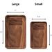 Marley Natural Walnut Rolling Tray Catch All with Wooden Scrapper - Small Size Essential Smoking Accessory - Buy Online on GoSupps.com