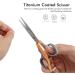 LIVINGO Professional Pet Grooming Scissors for Cats & Dogs - Titanium Coated Trimming Shears, Safe Rounded Tip, Micro Serrated Blades - 2 Pack 6.5 inch - Buy Online on GoSupps.com