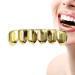 Buy GHIRTING HIP HOP Gilded Grillz Teeth - Gold-Plated Hip Hop Tooth Clips for Cosplay & Parties - Buy Online on GoSupps.com
