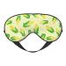 Double-Sided Eye Mask Eye Sleep Shade Cover Green-Delicious-Corn Unisex Night Sleeping Mask